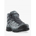 Женские водонепроницаемые походные ботинки Salomon X Ultra Pioneer Mid, цвет Ebony/Wine Tasting