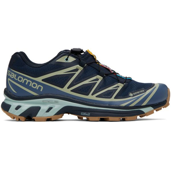Темно-синие кроссовки XT-6 Gore-Tex Salomon Темно-синие кроссовки XT-6 Gore-Tex Salomon