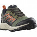 Кроссовки для бега Salomon Wander Goretex Trail, зеленый