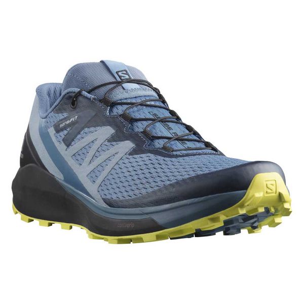Кроссовки для бега Salomon Sense Ride 4 Trail, синий Кроссовки для бега Salomon Sense Ride 4 Trail, синий