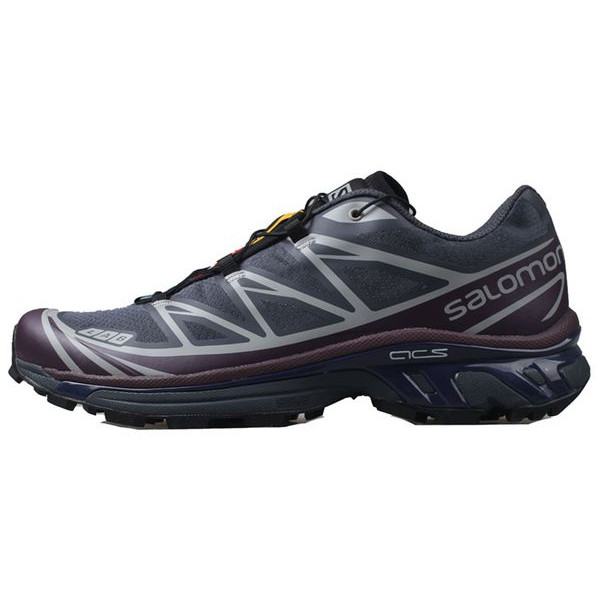 Кроссовки Salomon XT-6 унисекс, черный/фиолетовый