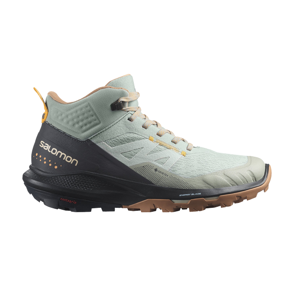 Кроссовки Wmns Outpulse Mid GORE-TEX Salomon, серый Кроссовки Wmns Outpulse Mid GORE-TEX Salomon, серый