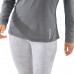 Спортивный топ Salomon Cross Run Long Sleeve, серый