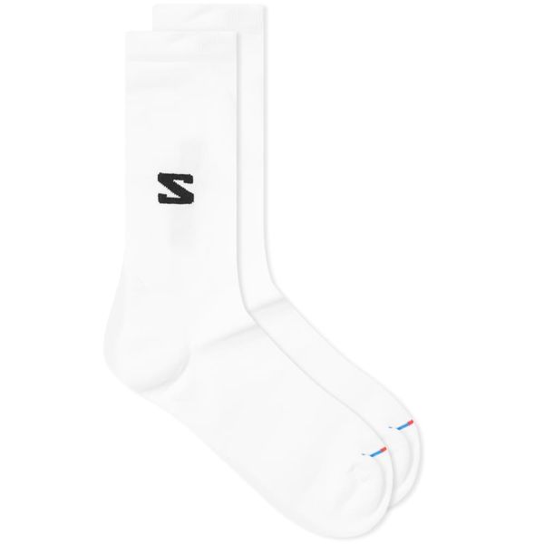 Носки Salomon 365, белый/черный Носки Salomon 365, белый/черный