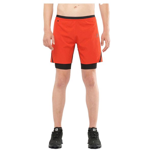 Шорты Salomon Cross Twinskin, оранжевый Шорты Salomon Cross Twinskin, оранжевый