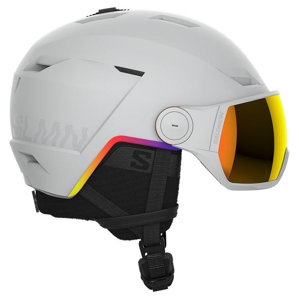 Шлем Salomon Pioneer LT Visor, белый Шлем Salomon Pioneer LT Visor, белый
