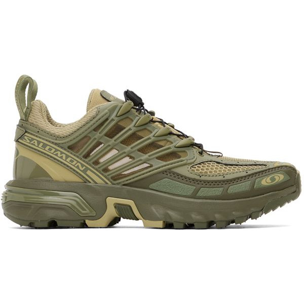 Зеленые кроссовки Acs Pro Salomon