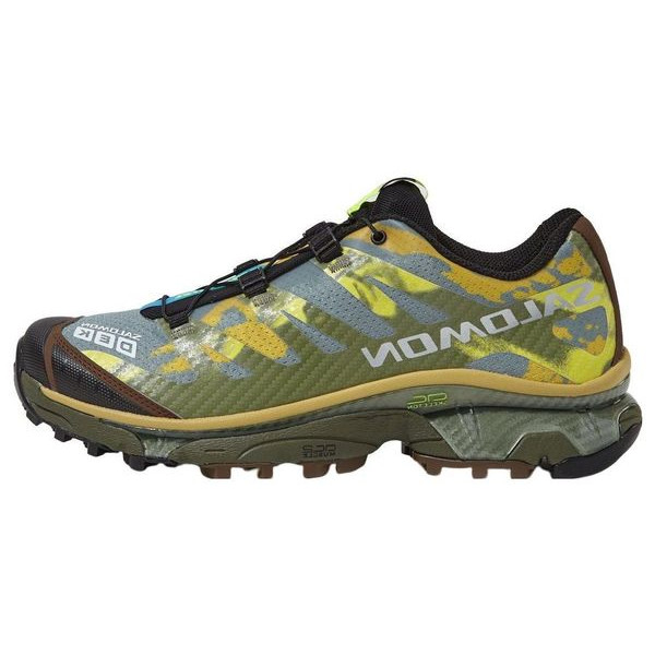 Salomon XT-4 Уличная обувь для выступлений унисекс, желто-зеленый