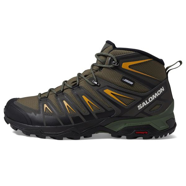 Треккинговые ботинки Salomon X Ultra Pioneer Mid Climasalomon Waterproof, оливковый