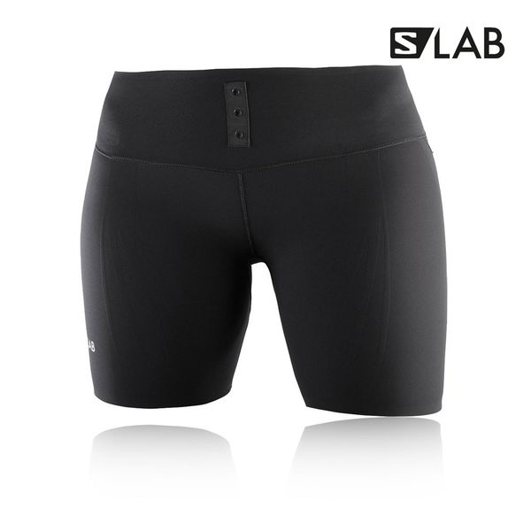 Тайтсы Salomon S/LAB Support Half, черный Тайтсы Salomon S/LAB Support Half, черный