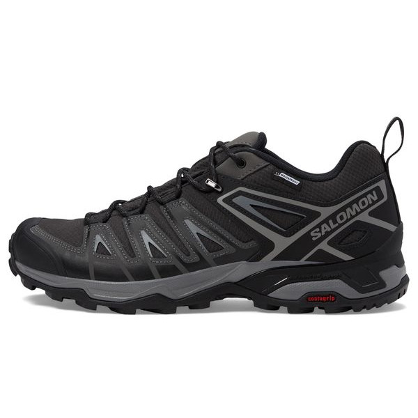 Треккинговые ботинки Salomon X Ultra Pioneer Climasalomon Waterproof, черный/серый
