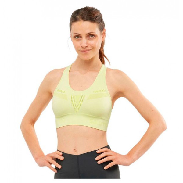 Спортивный бюстгальтер Salomon Elevate Move´On, желтый
